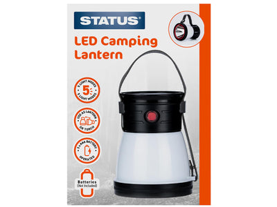 Status LED Camping Lantern 3W S3WLEDMCL1BX6