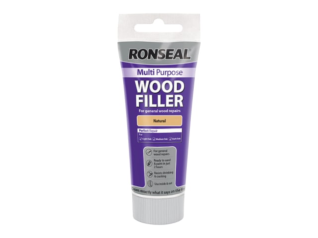 Ronseal Multi Purpose Wood Filler Tube Natural 100g