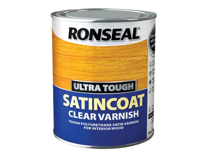 Ronseal Satincoat Interior Clear Varnish 750ml 09055