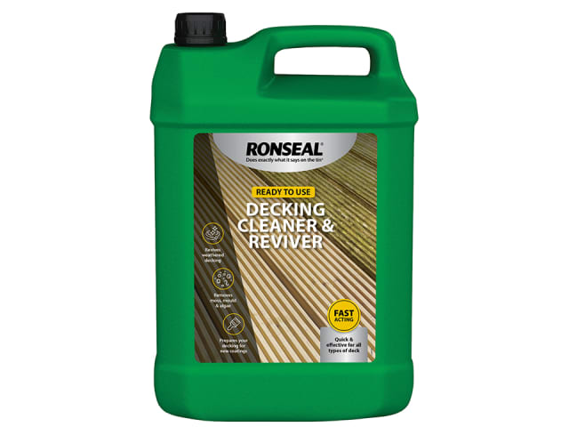 Ronseal Decking Cleaner & Reviver Ready To Use 5L