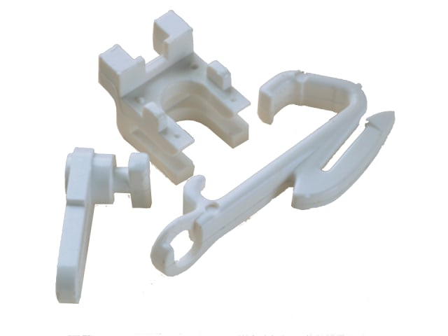 Swish Sologlyde End Stops 2 Pack White S290W