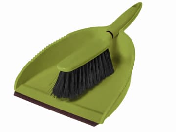 Greener Cleaner Dustpan & Brush Green GCB008GREEN