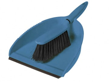 Greener Cleaner Dustpan & Brush Blue GCB008BLUE