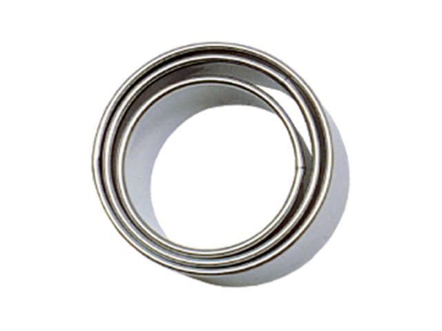 Pastry Cutters Plain Set x 3 10A09516