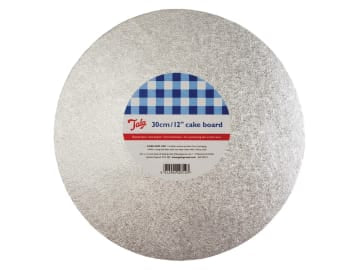 Tala Round Cake Board Silver 10in 10A20310