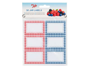 Tala Gingham Preserving Labels x 30 10A14371