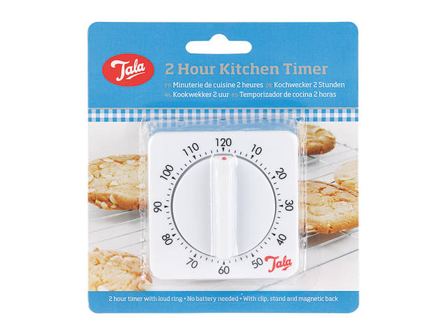 Tala Mechanical Kitchen Timer 2 Hour 10A14378