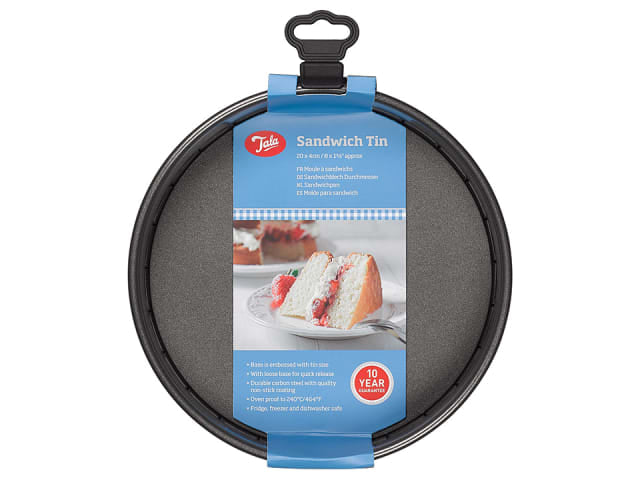 Tala Sandwich Tin Non-Stick Loose Base 20cm 10A11612