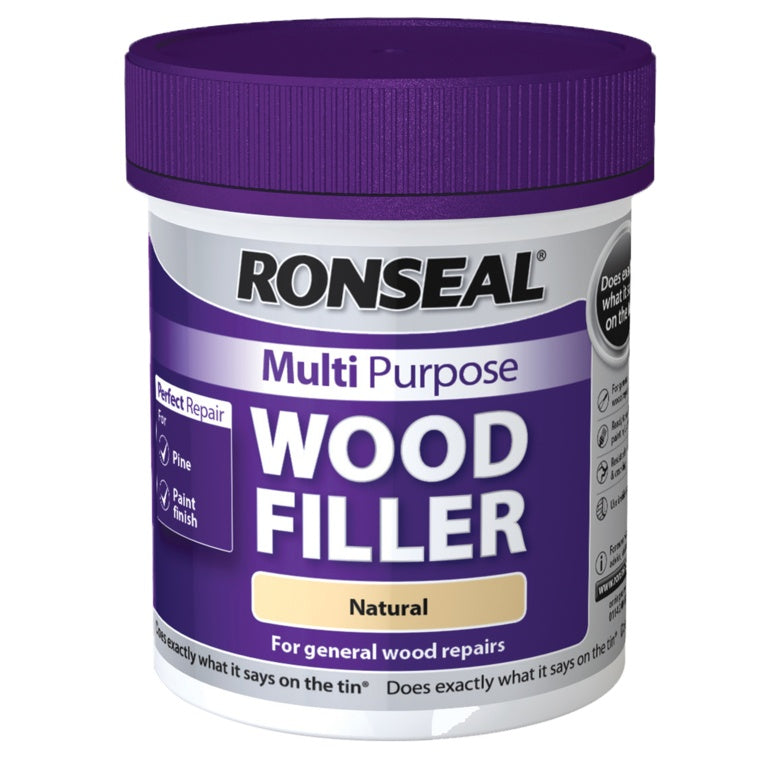 Ronseal Multi Purpose Wood Filler Tube Natural 250g