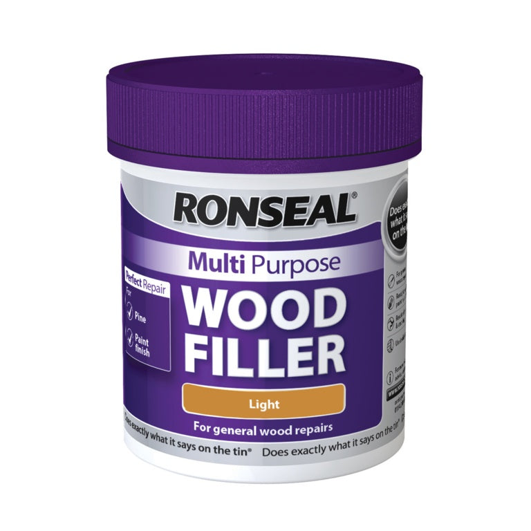 Ronseal Multi Purpose Wood Filler Tube Light 250g