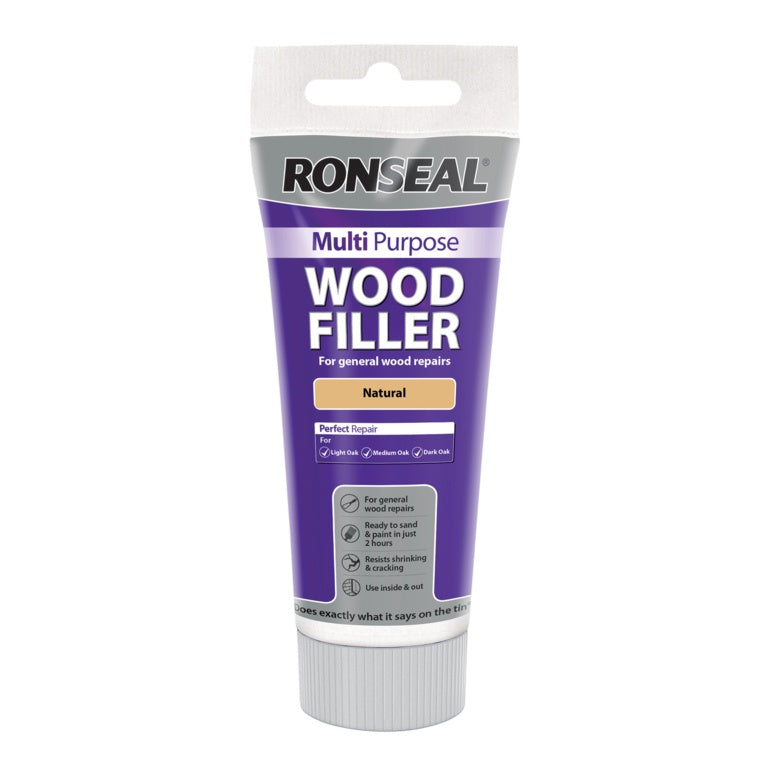 Ronseal Multi Purpose Wood Filler Tube Natural 325g