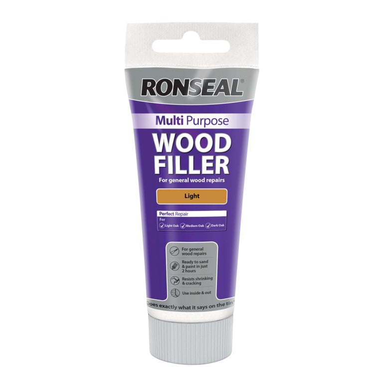 Ronseal Multi Purpose Wood Filler Tube Light 325g