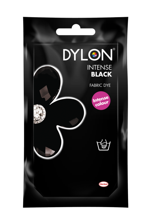 Dylon Hand Dye Sachet Velvet Black 12