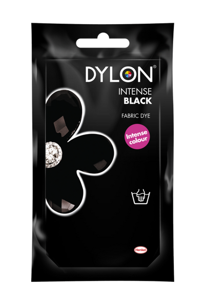 Dylon Hand Dye Sachet Velvet Black 12