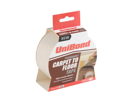 UniBond Carpet Tape Permanent 50mm x 10m