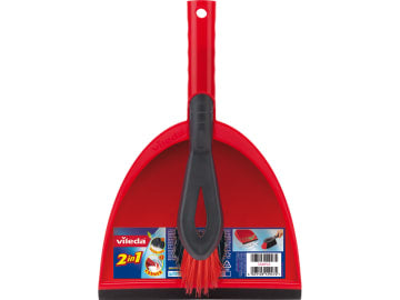 Vileda 2-in-1 Dustpan & Hand Brush Set FH141742