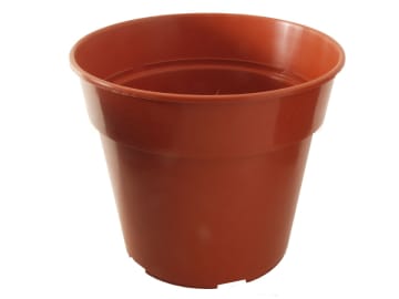 Ward Plastic Flower Pot 20cm GN031 Pack 5