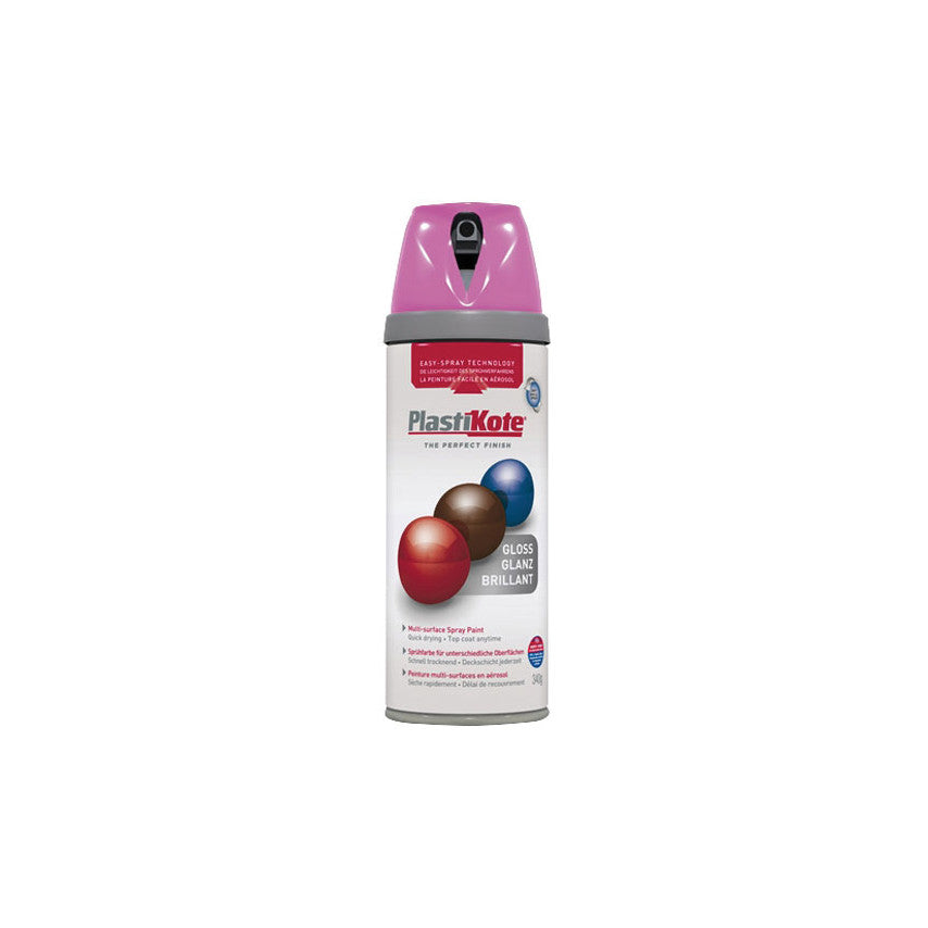 PlastiKote Premium Gloss Pink Burst 400ml 21113