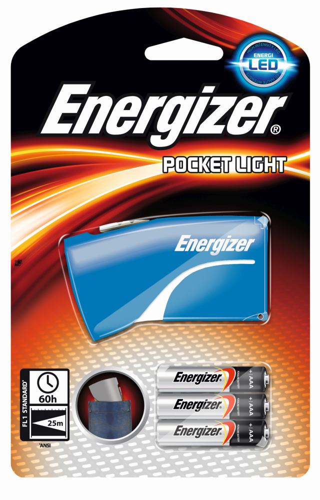 Energizer Pocket LED Torch EZPOCLED