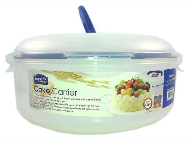 Lock N Lock Cake Box Round 5.5L HSM954HT