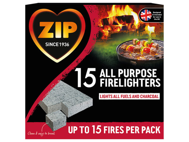 Zip Block Firelighters Pack 15 SB093039