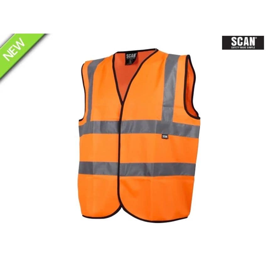 Scan SCAHVWMO Hi-Vis Waistcoat Oange M (41in)