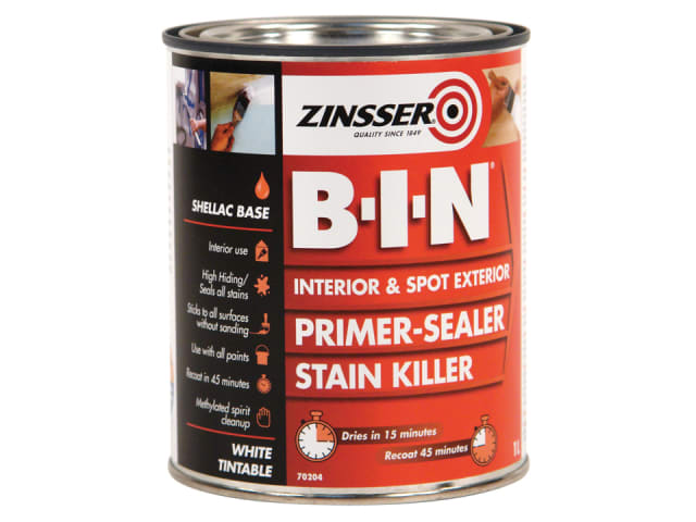 Zinsser B-I-N Primer & Sealer 1L ZN7020001D1