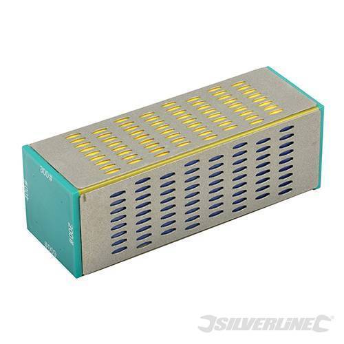 Silverline Diamond Sharpening Block 160 x 55mm
