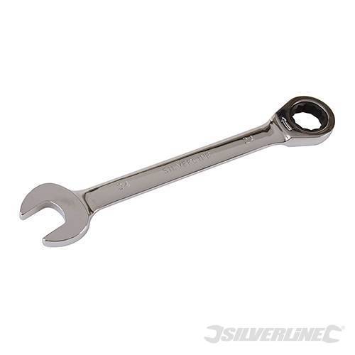 Silverline Fixed Head Ratchet Spanner 24mm 395006