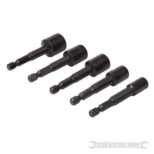 Silverline Damaged Bolt Remover Set 5pce 5pce - 151209 -  5pce Bolt Remover Set Damaged Silverline 151209