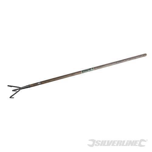 Silverline Carbon Steel 3-prong Cultivator 1540mm - Premium Ash 3prong 1370mm -  Cultivator Premium Ash 3prong 1370mm Silverline 235053 Somerset