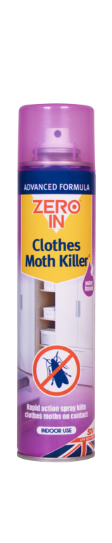 Zero In Clothes Moth Killer Aerosol 300ml ZER434