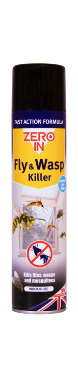Zero In Fly & Wasp Killer Aerosol 300ml ZER906