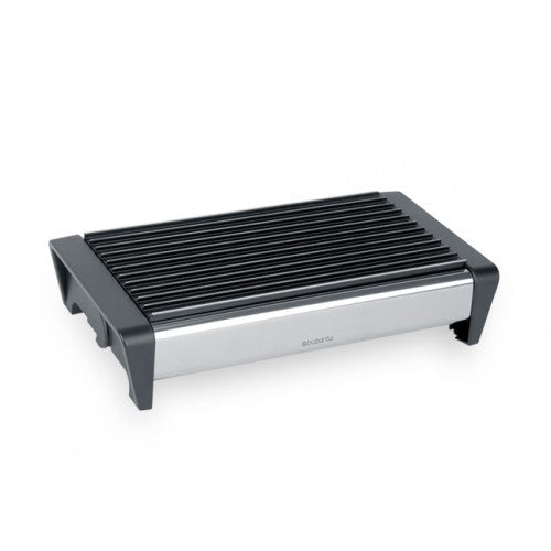 Brabantia 2 Burner Food Warmer - Brilliant Steel / Black