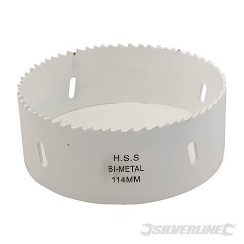 Silverline Bi-Metal Holesaw - 114mm