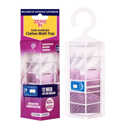 Zero In Demi-Diamond Clothes Moth Killer ZER437