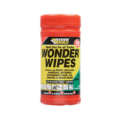 Everbuild Wonder Wipes Tub x 100