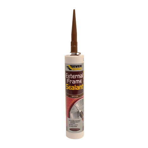 Everbuild External Frame Acrylic Sealant Brown 290ml