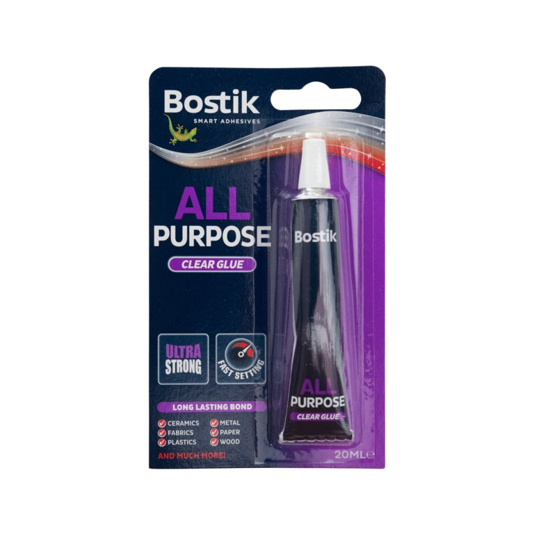 Bostik All Purpose Clear Adhesive 20ml