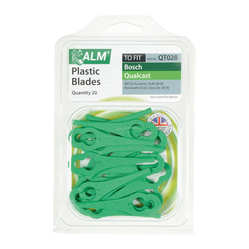 ALM Plastic Blades Hoversafe x 20 QT028