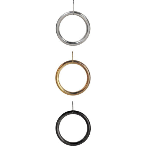 Centurion Renaissance Curtain Rings Antique Brass 6pk 92272