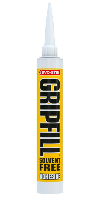 Evo-Stik Gripfill Solvent Free Grab Adhesive White 350ml