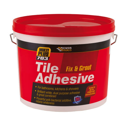 EverBuild 703 Fix & Grout Tile Adhesive 750g