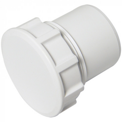 Davant Solvent Weld Screwed Access Plug White 40mm
