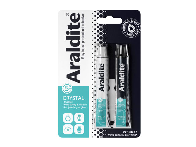 Araldite Crystal Tubes 15ml x 2 ARA-400008