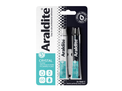 Araldite Crystal Tubes 15ml x 2 ARA-400008