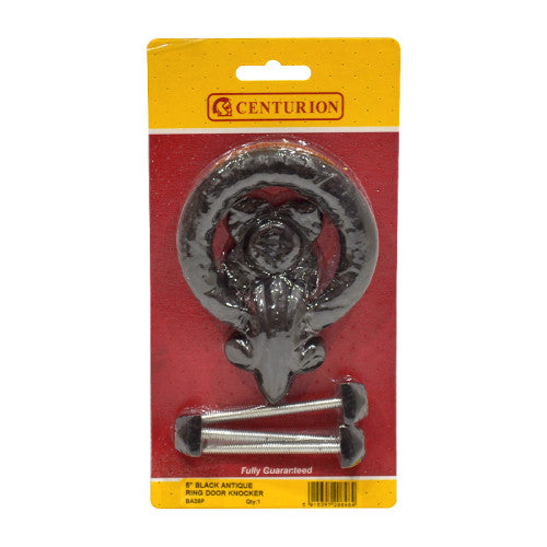 Centurion Tudor Ring Door Knocker 125mm 5 Inch BA39P