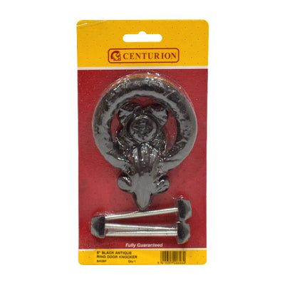 Centurion Tudor Ring Door Knocker 125mm 5 Inch BA39P