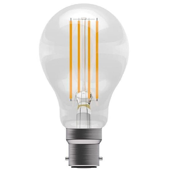 Status International Filament LED GLS 11W Clear Bayonet Cap Warm White 6775378