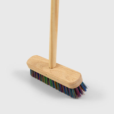 Hillbrush Deck Scrub with Handle Stiff 229mm